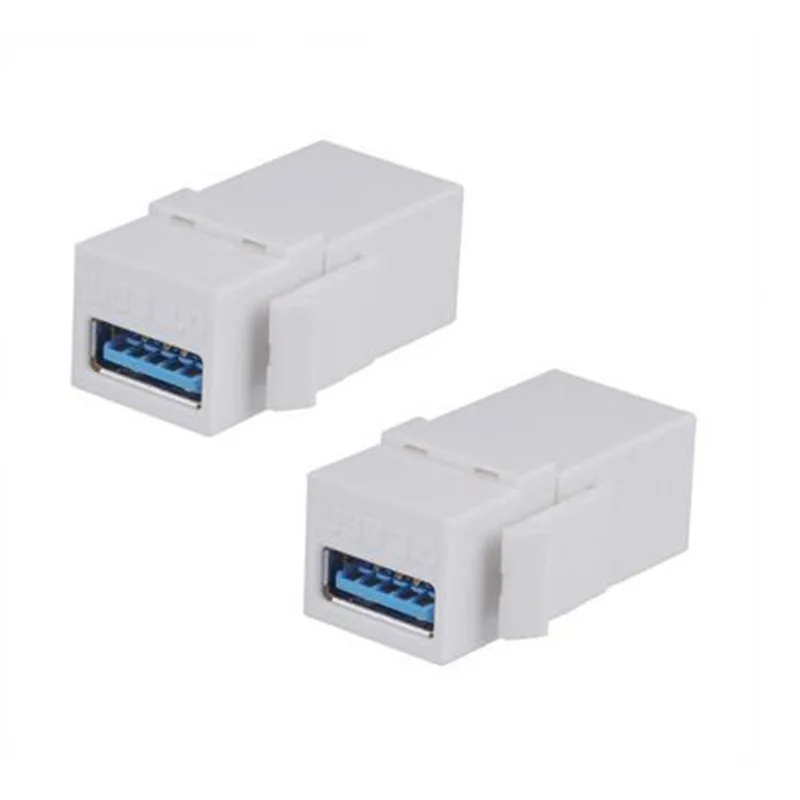 2Pcs USB 3.0 Keystone Jack Female Coupler Insert Snap-in Connector Socket Adapter Port For Wall Plate Outlet Panel
2Pcs USB 3.0 Keystone Jack Female Coupler Insert Snap-in Connector Socket Adapter Port For Wall Plate Outlet Panel