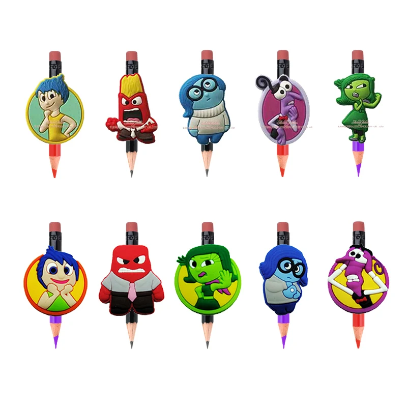 10Pcs/Set Inside Out Cartoon Figures Pencil Topper Caps Pens Accessories students Supplies Pencil Grip Fashion Kids Gifts
10Pcs/Set Inside Out Cartoon Figures Pencil Topper Caps Pens Accessories students Supplies Pencil Grip Fashion Kids Gifts