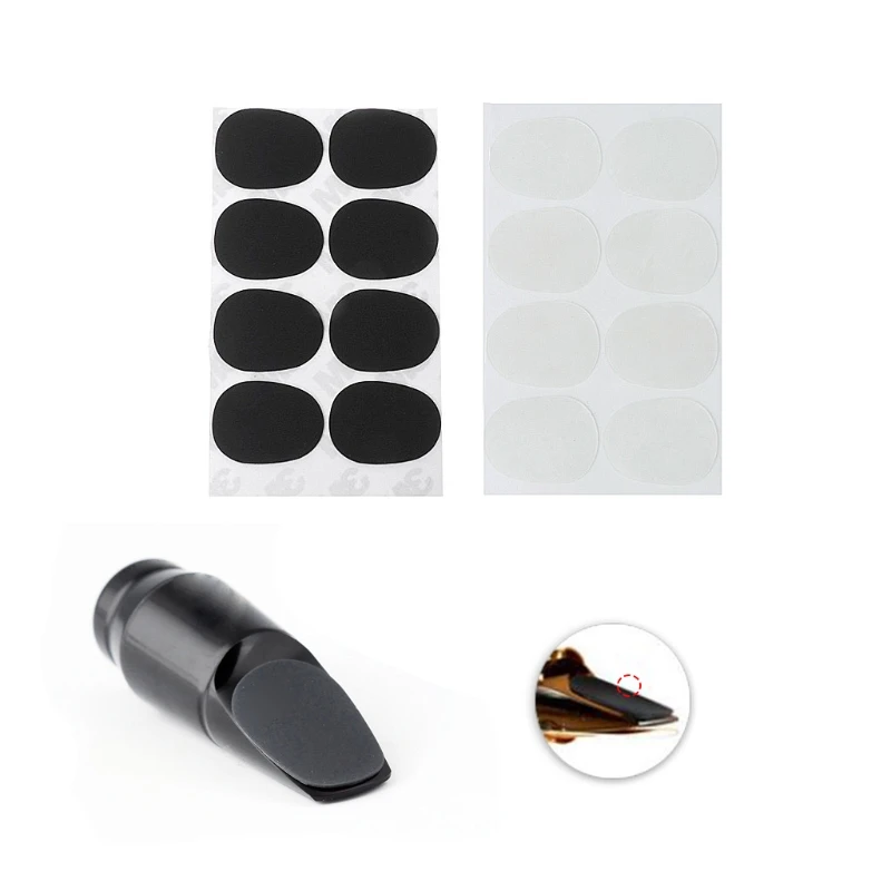 8pcs/lot Treble/Alto/Tenor Sax Clarinet Mouthpiece Patches Pads Cushions 0.3mm 0.5mm 0.8mm
8pcs/lot Treble/Alto/Tenor Sax Clarinet Mouthpiece Patches Pads Cushions 0.3mm 0.5mm 0.8mm