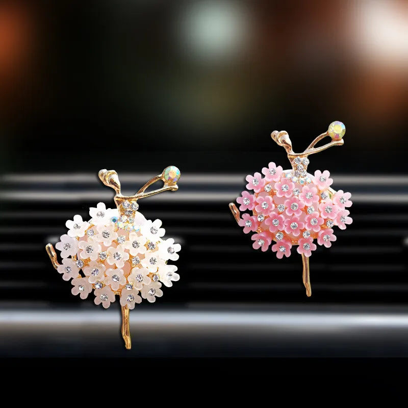 Fashion Air freshener Ballet Girl Doll Air Conditioner Outlet Clip Styling Exudes Cologne Flavour Improve Auto Interior Smell
Fashion Air freshener Ballet Girl Doll Air Conditioner Outlet Clip Styling Exudes Cologne Flavour Improve Auto Interior Smell
