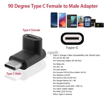 Portable 90 Degree Reversible Design USB 3.1 Type C Female To Male Converter Adapter For PC S8 Note8 Whosale&Dropship
Portable 90 Degree Reversible Design USB 3.1 Type C Female To Male Converter Adapter For PC S8 Note8 Whosale&Dropship
