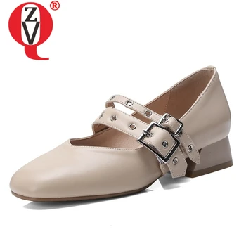 ZVQ shoes women 2019 spring new concise casual high quality genuine leather women pumps outside shallow buckle square toe shoes
ZVQ shoes women 2019 spring new concise casual high quality genuine leather women pumps outside shallow buckle square toe shoes