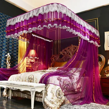 Purple Green Red Brown Luxury U type White Lace Rail Mosquito Net Stainless Steel Mosquito Frame Bedding Set Room Decoration
Purple Green Red Brown Luxury U type White Lace Rail Mosquito Net Stainless Steel Mosquito Frame Bedding Set Room Decoration