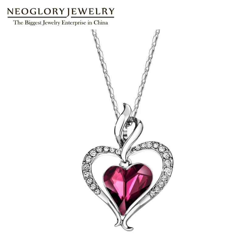 Neoglory Austrian Crystal Rhinestone Heart Love Pendant Necklaces For Women 2020 New Romantic Fashion He1 He-r
Neoglory Austrian Crystal Rhinestone Heart Love Pendant Necklaces For Women 2020 New Romantic Fashion He1 He-r