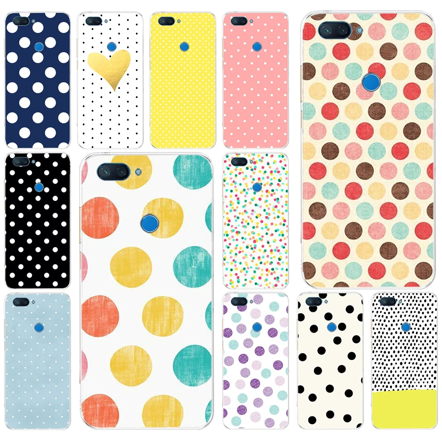 268FG Polka Dots Soft Silicone Tpu Cover phone Case for xiaomi redmi mi 8 A1 A2 lite 
268FG Polka Dots Soft Silicone Tpu Cover phone Case for xiaomi redmi mi 8 A1 A2 lite