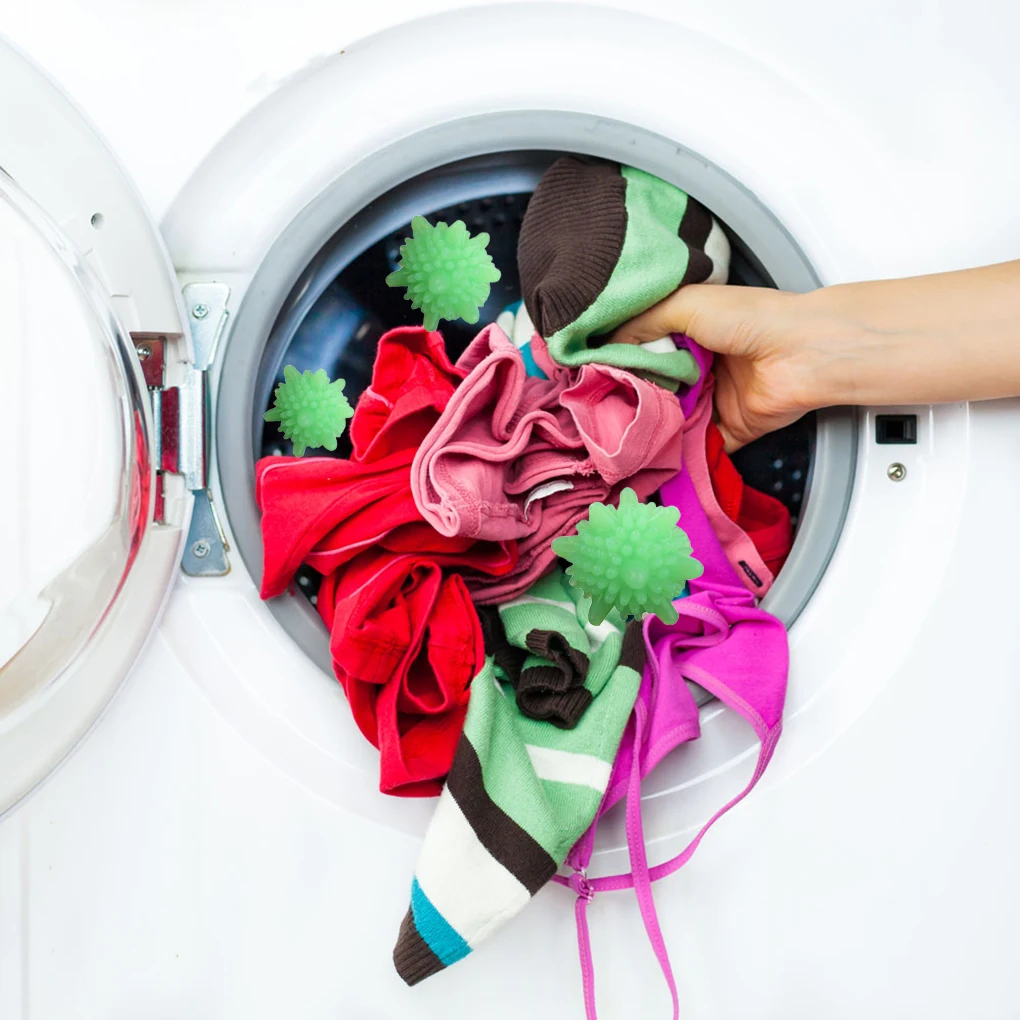 

Reusable Laundry Dryer Ball Fabric Soften Helper Cleaner Washing Machine Stain Cleaner