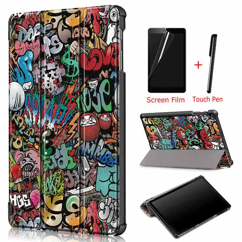 Colorful Magnetic PU Leather Case for Samsung Galaxy Tab A T510 T515 10.1" (2019) Tablet Folio Funda Capa Cover+Film+Pen
Colorful Magnetic PU Leather Case for Samsung Galaxy Tab A T510 T515 10.1" (2019) Tablet Folio Funda Capa Cover+Film+Pen