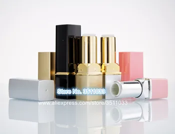 12.1mm Square Plastic Empty Cosmetic Pink Lip Balm Container Gold Lip Rouge Packing Tube DIY Black Professional Lipstick Tube
12.1mm Square Plastic Empty Cosmetic Pink Lip Balm Container Gold Lip Rouge Packing Tube DIY Black Professional Lipstick Tube