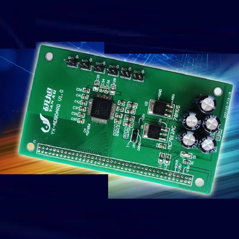 6-channel AD acquisition module AD7656 High-speed communication acquisition Applicable to F28335 Extreme Board!
6-channel AD acquisition module AD7656 High-speed communication acquisition Applicable to F28335 Extreme Board!