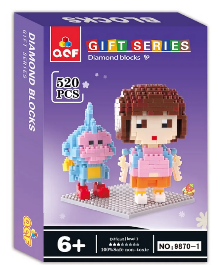 QCF Micro Blocks Cartoon Small Horse DIY Building Bricks Pon Auction Model MLP Mini Blocks Dora Kids toys Girls Gifts 9905-9910
QCF Micro Blocks Cartoon Small Horse DIY Building Bricks Pon Auction Model MLP Mini Blocks Dora Kids toys Girls Gifts 9905-9910
