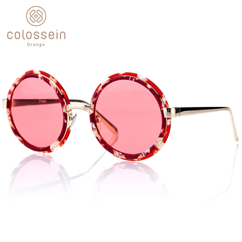 COLOSSEIN Steampunk Sunglasses Women Eye Googles Retro Acetate Alloy Glasses Tortoise Clear Gradient Lens Fashion
COLOSSEIN Steampunk Sunglasses Women Eye Googles Retro Acetate Alloy Glasses Tortoise Clear Gradient Lens Fashion