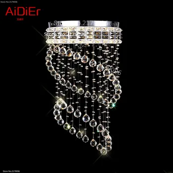 Modern Penthouse stair wire hanging crystal lighting living room lights bedroom lamp restaurant Chandeliers Upscale atmosphere
Modern Penthouse stair wire hanging crystal lighting living room lights bedroom lamp restaurant Chandeliers Upscale atmosphere