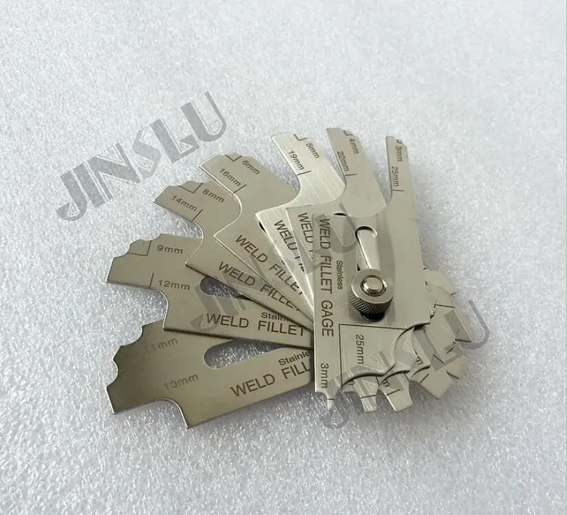 Free Shipping 7 Piece Fillet Weld Set Gage Gauge Welding Inspection Test Ulnar MM & inch MG11
Free Shipping 7 Piece Fillet Weld Set Gage Gauge Welding Inspection Test Ulnar MM & inch MG11