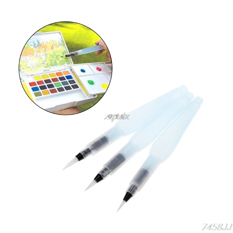 Water Brush Ink Pen Art Tool for Watercolor Painting Drawing Calligraphy Art Tool Kids Gift 3Pcs G15 Drop ship
Water Brush Ink Pen Art Tool for Watercolor Painting Drawing Calligraphy Art Tool Kids Gift 3Pcs G15 Drop ship