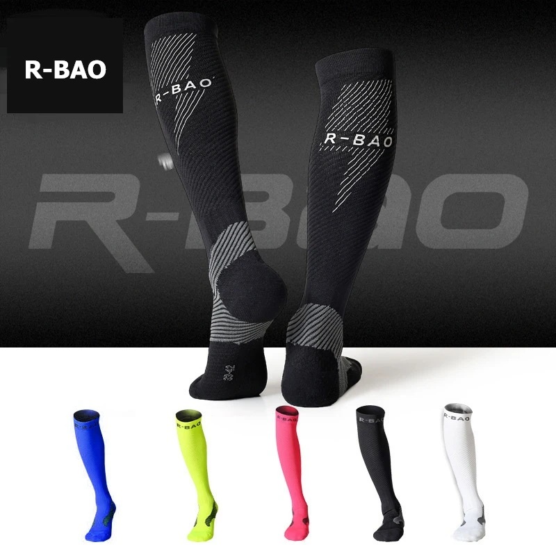 R-BAO Professional Outdoor Sports Socks Compression Running Stockings Cycling Marathon Night Run Reflective Socks for Men Women
R-BAO Professional Outdoor Sports Socks Compression Running Stockings Cycling Marathon Night Run Reflective Socks for Men Women