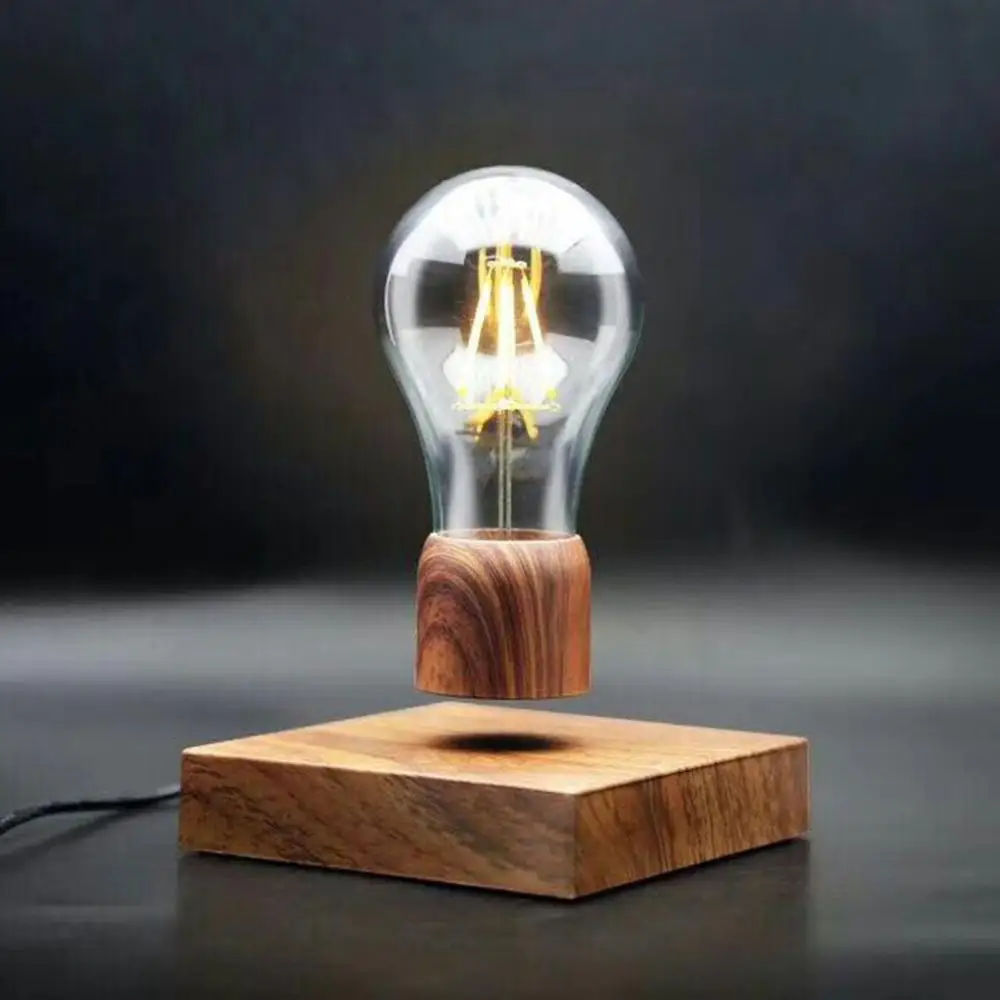 Vintage Magnetic Floating Lighting Bulb Wood Base Led Lamp Home Decoration For Living Room Bedroom Bedside Eu Plug @X
Vintage Magnetic Floating Lighting Bulb Wood Base Led Lamp Home Decoration For Living Room Bedroom Bedside Eu Plug @X