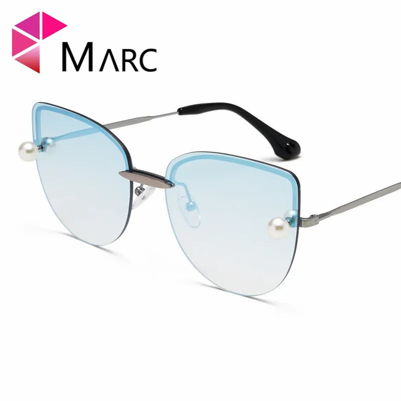MARC New Women Cat Eye Sunglasses Ocean Gradient Semi-rimless Eyeglasses High Quality Oculos fashion Lady Eyewear Brand 1
MARC New Women Cat Eye Sunglasses Ocean Gradient Semi-rimless Eyeglasses High Quality Oculos fashion Lady Eyewear Brand 1