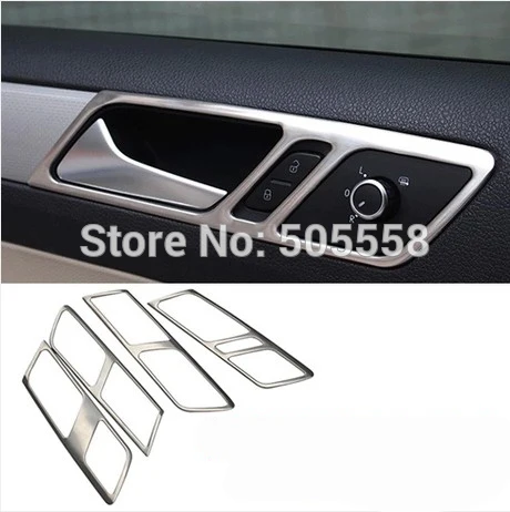 VW JETTA MK6 STAINLESS STEEL CAR STYLING DOOR INTERIOR HANDLE PANEL TRIM COVER STICKER DECORATION
VW JETTA MK6 STAINLESS STEEL CAR STYLING DOOR INTERIOR HANDLE PANEL TRIM COVER STICKER DECORATION