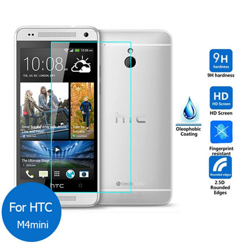 

For HTC One M7 Tempered Glass Original 9H 2.5D Protective Film M 7 801S 801E 801N 801D 802T 802D 802W Dual Sim Screen Protector