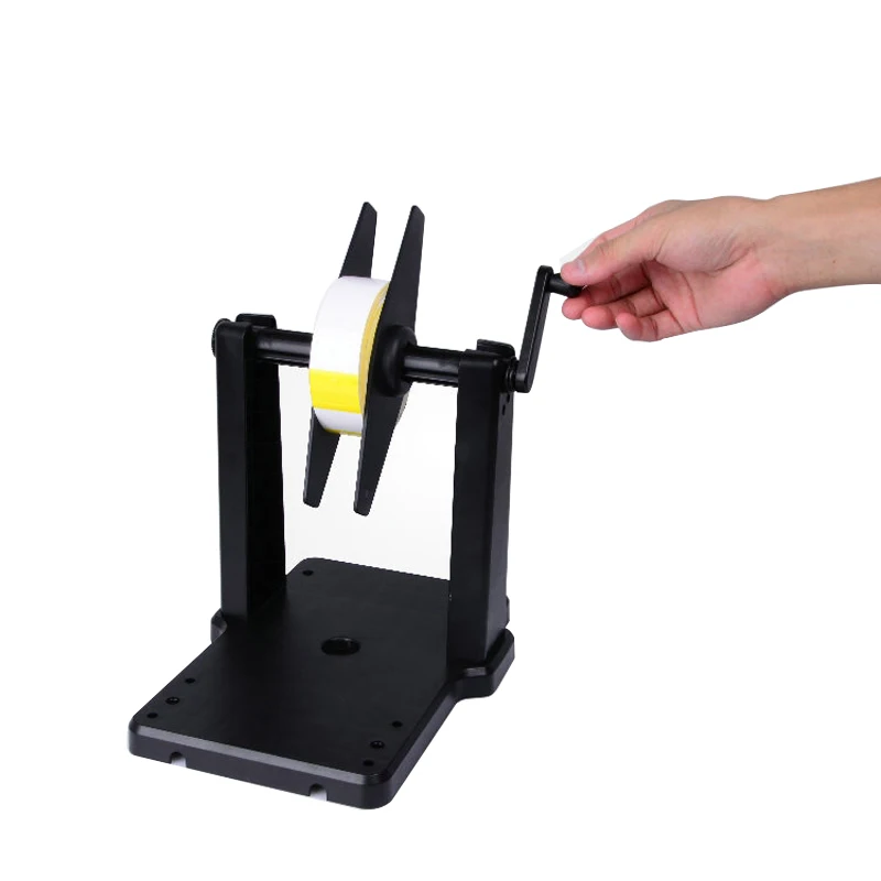 manual label rewinder