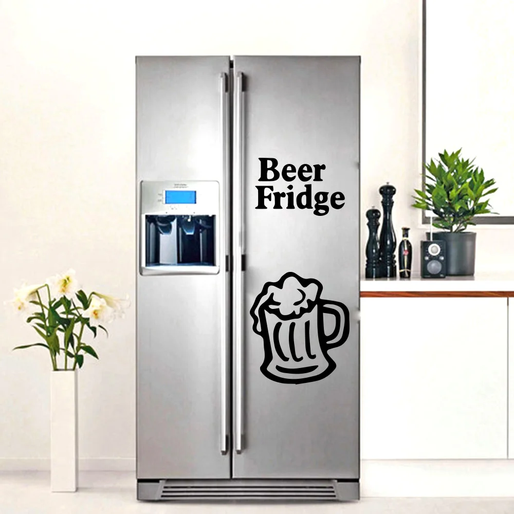 Classic Beer Fridge Sticker Waterproof Vinyl Wallpaper Home Decor For Kitchen Home Decor Vinyl Art Decals
Classic Beer Fridge Sticker Waterproof Vinyl Wallpaper Home Decor For Kitchen Home Decor Vinyl Art Decals