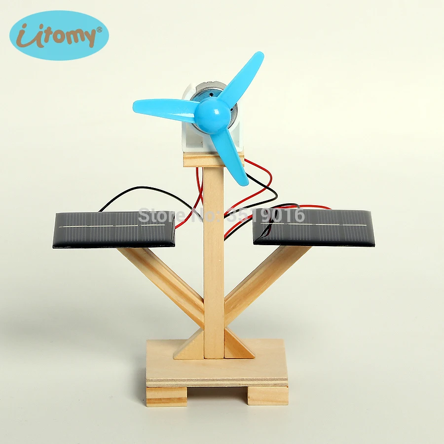 DIY Cool Wooden Assembly Solar Fan ScienceModel Kits Discovery Toy Experiment Fan Model Kits Creative Educational For Children
DIY Cool Wooden Assembly Solar Fan ScienceModel Kits Discovery Toy Experiment Fan Model Kits Creative Educational For Children