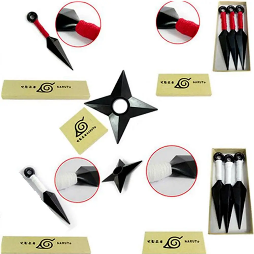 1 set Naruto Weapon Kunai Ninja Cosplay Weapon Props Accessory Pvc Model Kid Gift Toy
1 set Naruto Weapon Kunai Ninja Cosplay Weapon Props Accessory Pvc Model Kid Gift Toy