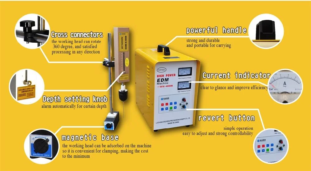 CNC machine use Portable EDM with CE and ISO certificates (11)