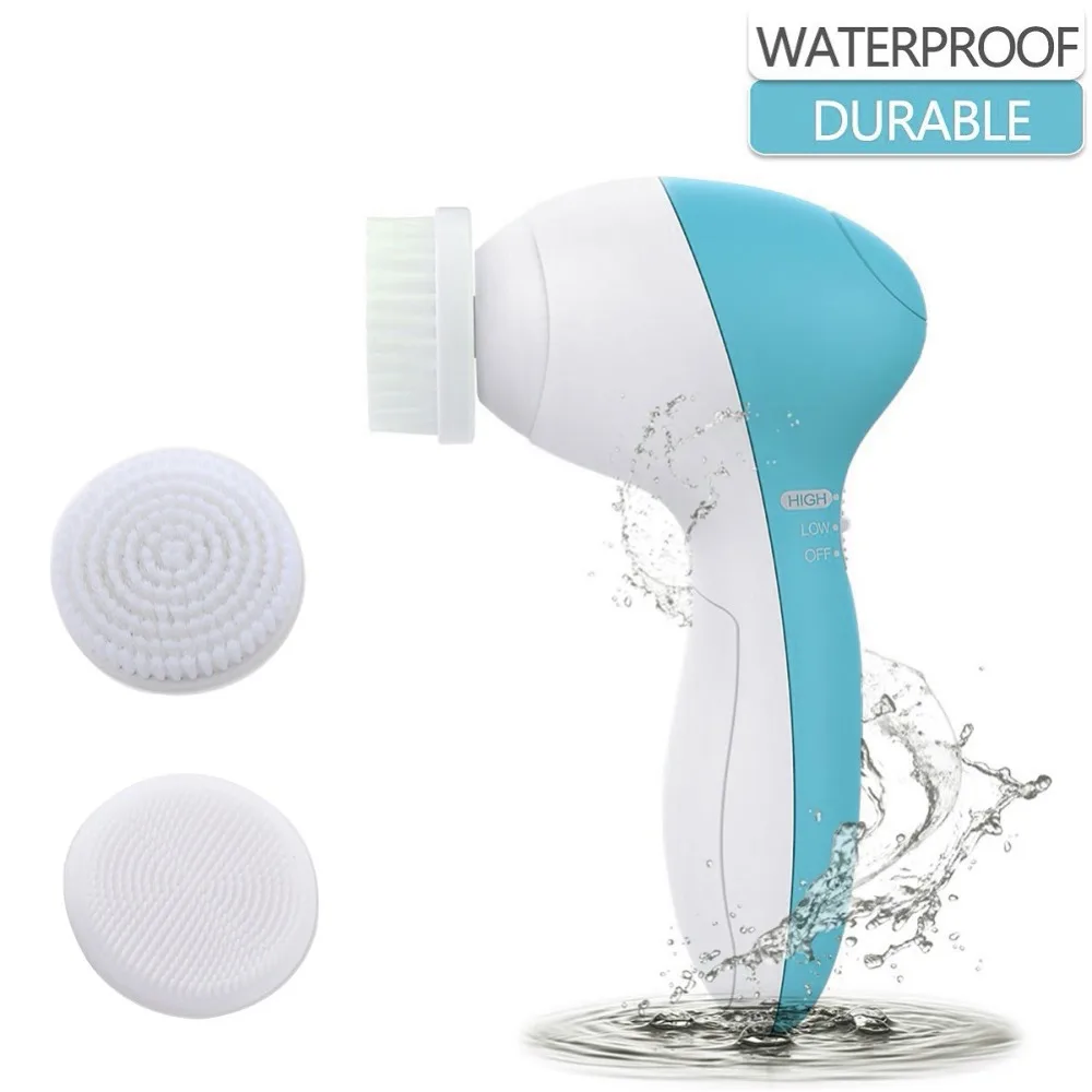 5 in 1 Multi-Function Portable Face Cleaner Facial Skin Care Electric Massager/Scrubber with Facial Latex Brush Cosmetic Sponge
5 in 1 Multi-Function Portable Face Cleaner Facial Skin Care Electric Massager/Scrubber with Facial Latex Brush Cosmetic Sponge