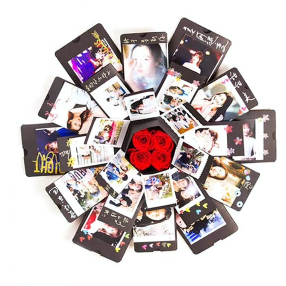 Creative Photo Album Handmade Hexagonal Explosion Gift Box For Family Friends Gift Scrapbook Festival Lovers Gifts Dropshipping
Creative Photo Album Handmade Hexagonal Explosion Gift Box For Family Friends Gift Scrapbook Festival Lovers Gifts Dropshipping