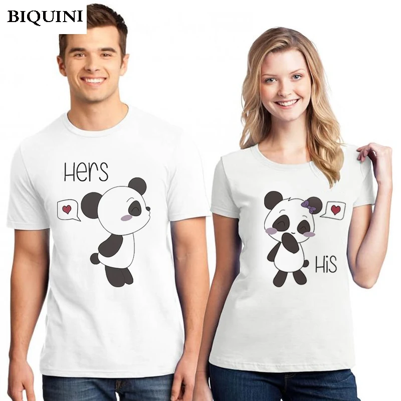 Kawaii Panda T-shirts for Women Men Summer Lover Paired T-shirts New Arrival 2019 White Tshirt Korean Clothes Couple T Shirt Top
Kawaii Panda T-shirts for Women Men Summer Lover Paired T-shirts New Arrival 2019 White Tshirt Korean Clothes Couple T Shirt Top