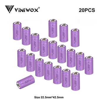 Real Capacity Power Tool Rechargeable Battery Cell Ni-CD 1.2V SC 2000mAh For Electrical Tools Robot Accumulator Subc Batteria
Real Capacity Power Tool Rechargeable Battery Cell Ni-CD 1.2V SC 2000mAh For Electrical Tools Robot Accumulator Subc Batteria