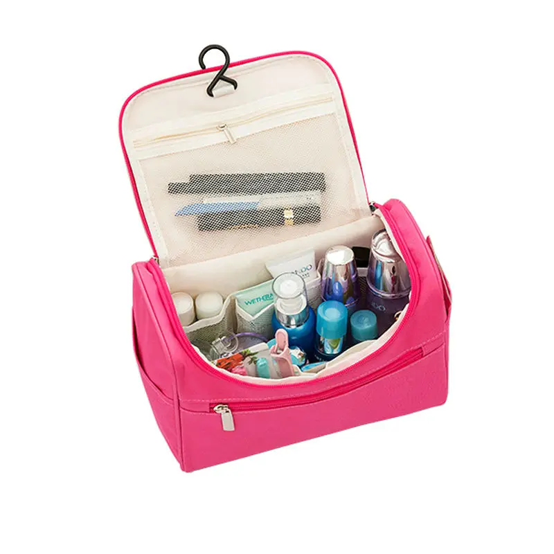 Fashion Large Capacity Hanging Travel Toiletry Bag Multi Pockets Box Shaped Polyester Cosmetic Bag Zipper Travel Makeup Bags
Fashion Large Capacity Hanging Travel Toiletry Bag Multi Pockets Box Shaped Polyester Cosmetic Bag Zipper Travel Makeup Bags