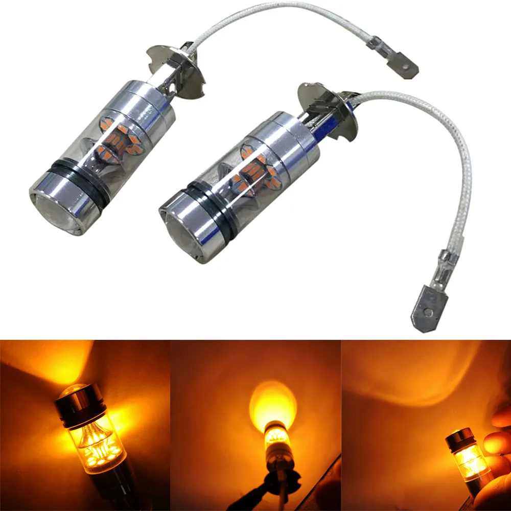 NEW Car Accessories Car LED Fog Light 2X H3 100W 20LED HID 2323 Fog Driving DRL Light Bulbs Auto Headlamp COB Fog Light Bulb
NEW Car Accessories Car LED Fog Light 2X H3 100W 20LED HID 2323 Fog Driving DRL Light Bulbs Auto Headlamp COB Fog Light Bulb