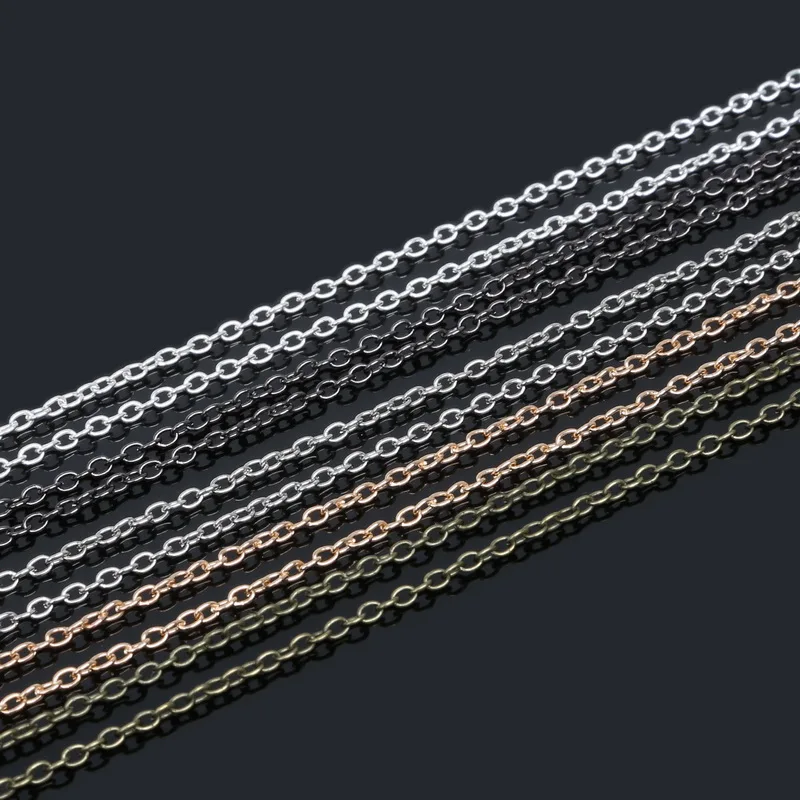 High Quality 5m/lot 3x2mm Iron Metal Plated Necklace Chains for DIY Necklace Bracelet Jewelry Findings Making
High Quality 5m/lot 3x2mm Iron Metal Plated Necklace Chains for DIY Necklace Bracelet Jewelry Findings Making