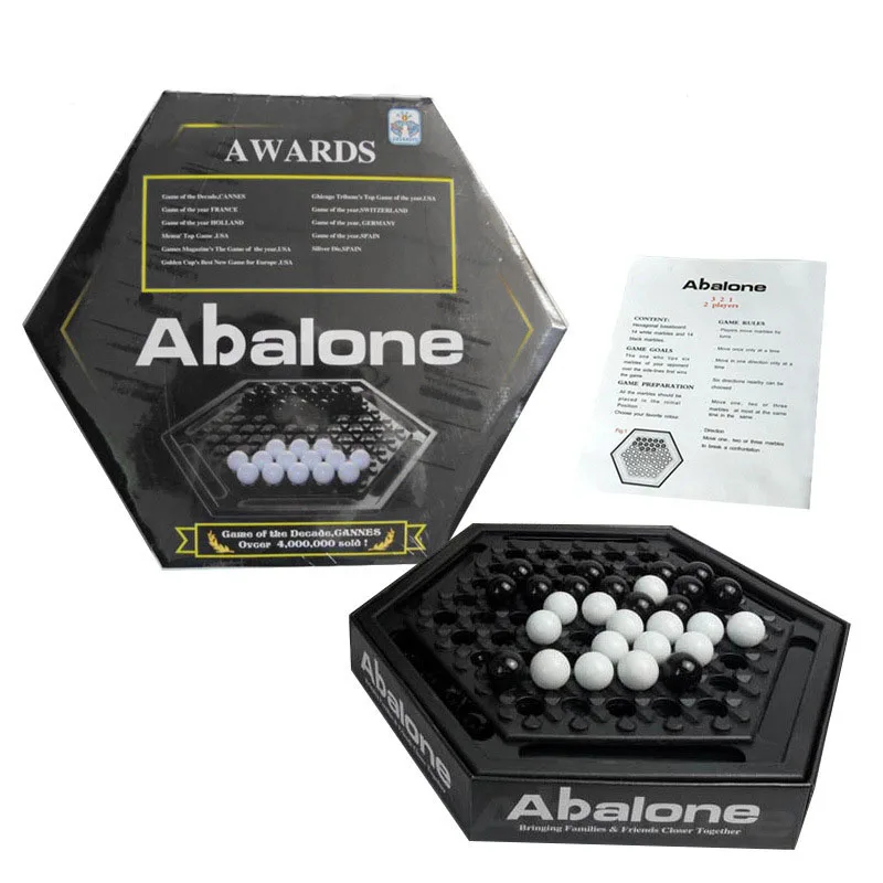 Abalone Table games strategy puzzle chess parent-child desktop games puzzle chess gatherin board Puzzle Desktop Game Party game
Abalone Table games strategy puzzle chess parent-child desktop games puzzle chess gatherin board Puzzle Desktop Game Party game