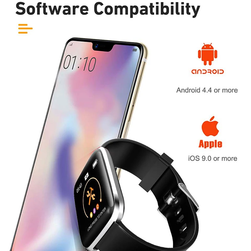 New color screen smart bracelet step heart rate blood pressure blood oxygen sleep running outdoor sports waterproof wristband
New color screen smart bracelet step heart rate blood pressure blood oxygen sleep running outdoor sports waterproof wristband