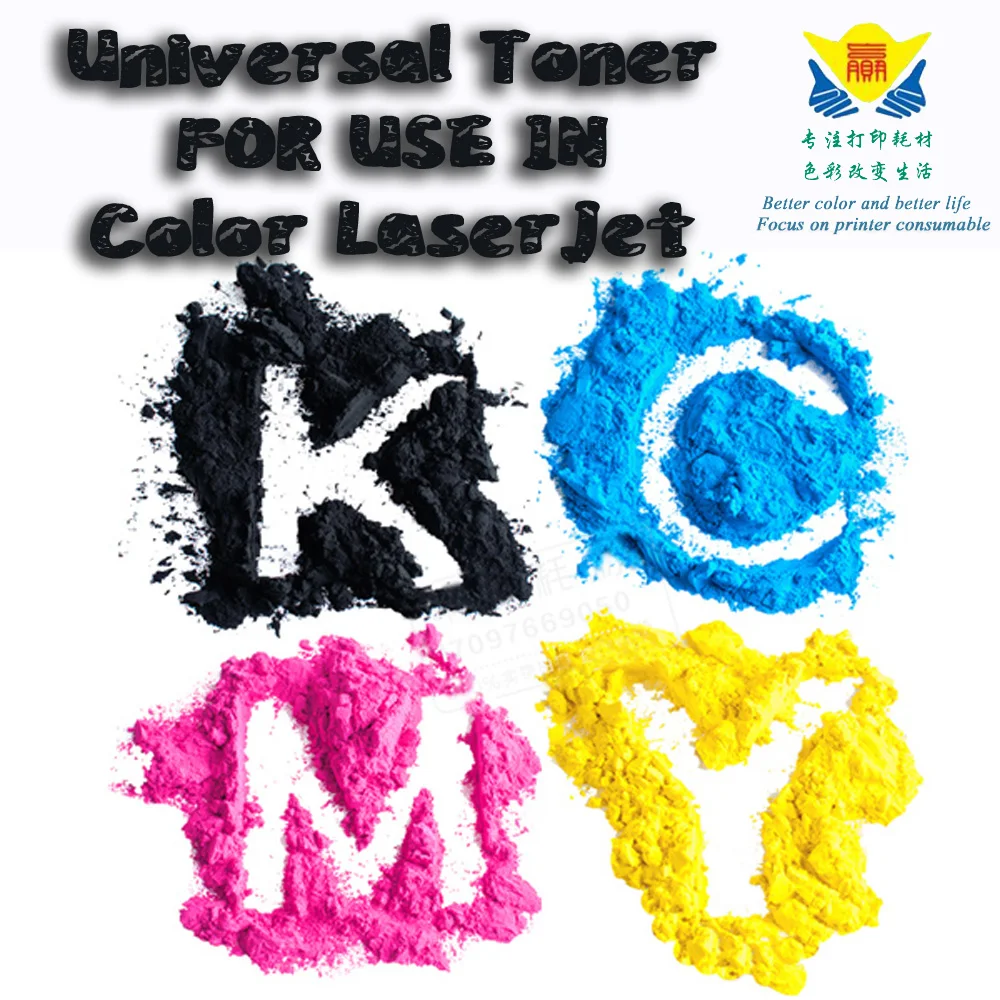 JIANYINGCHEN compatible color refill universal toner powder For HP color LaserJet 5500 and more laser printer 100Gx4
JIANYINGCHEN compatible color refill universal toner powder For HP color LaserJet 5500 and more laser printer 100Gx4