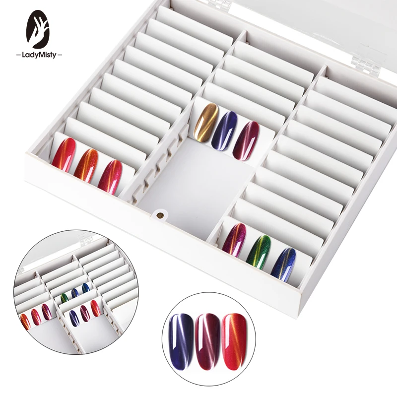 Ladymisty Pro Nail Gel Polish Color Display Box Nail Polish Holder Gel Polish Nail Display Case Box Nail Art Accessories
Ladymisty Pro Nail Gel Polish Color Display Box Nail Polish Holder Gel Polish Nail Display Case Box Nail Art Accessories