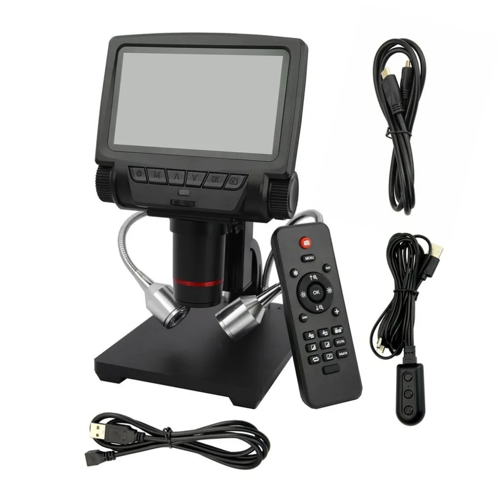 Andonstar Professional 5 Inch Screen Digital Microscope Metal Stand HDMI Microscope for Mobile Phone Repair Soldering Tools
Andonstar Professional 5 Inch Screen Digital Microscope Metal Stand HDMI Microscope for Mobile Phone Repair Soldering Tools