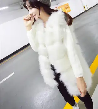 2017 fashion autumn and winter Korean version of the new fur imitation fox fur women long paragraph fur coat vest
2017 fashion autumn and winter Korean version of the new fur imitation fox fur women long paragraph fur coat vest
