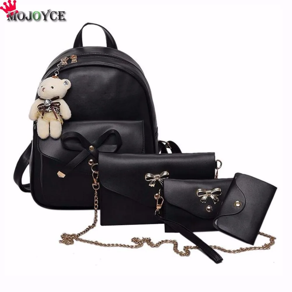 PU Leather Shoulder Bag,Holidays Christmas Gifts Backpack,Portable Travel School Rucksack,Satchel with Top Handle