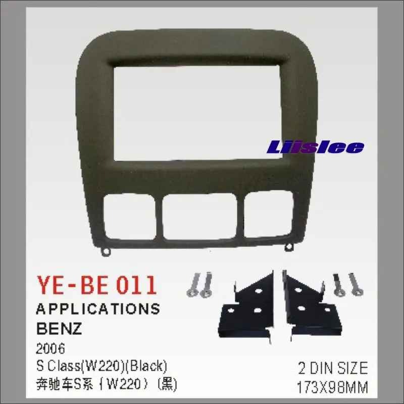 Liislee 2 DIN Car Refitting Frame Panel For Benz S-class (W220) Radio Stereo CD DVD Player NAVI Navigation ABS Fascia Kits
Liislee 2 DIN Car Refitting Frame Panel For Benz S-class (W220) Radio Stereo CD DVD Player NAVI Navigation ABS Fascia Kits