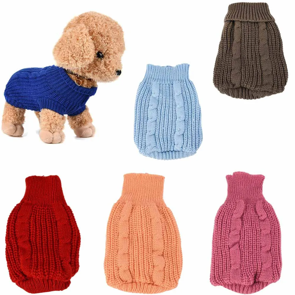 S/M/L Pet Dog Cat Knitted Jumper Winter Warm Sweater Puppy Coat Jacket Clothes Costume 23% #01
S/M/L Pet Dog Cat Knitted Jumper Winter Warm Sweater Puppy Coat Jacket Clothes Costume 23% #01