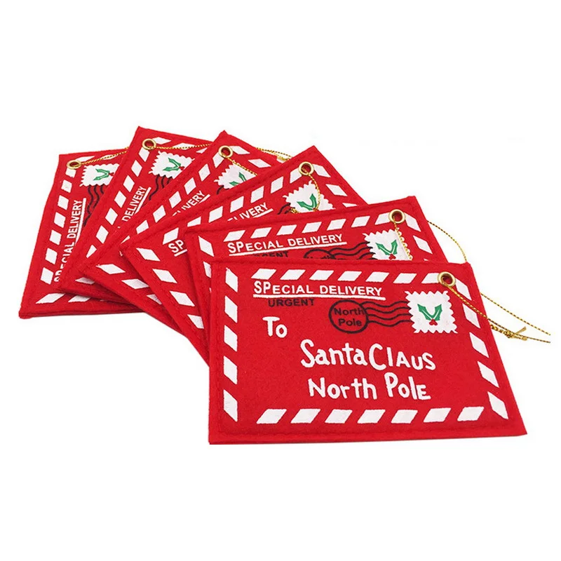 6 Pieces 8*12.5CM Christmas Envelope Non-Woven Fabric Red Envelope Candy Bag Christmas Gifts For Friends
6 Pieces 8*12.5CM Christmas Envelope Non-Woven Fabric Red Envelope Candy Bag Christmas Gifts For Friends