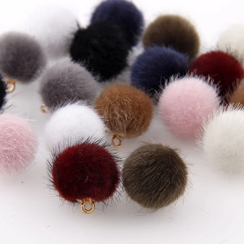 10 Pcs Mix Colorful Soft Hairball Pendant Cloth Round Ball For DIY Craft Accessories Jewelry Accessories Pendant
10 Pcs Mix Colorful Soft Hairball Pendant Cloth Round Ball For DIY Craft Accessories Jewelry Accessories Pendant