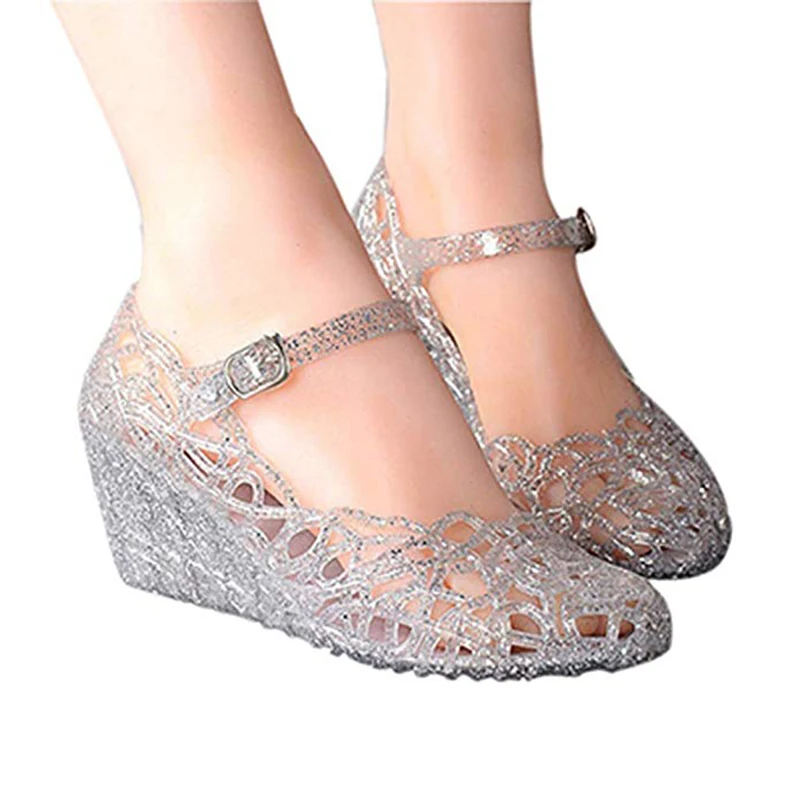 Women Pumps 2019 Summer Buckle Ankle Strap Pointed Toe High Heels Mary Janes Shoes Wedge Crystal Bird Nest Women Jelly Shoes
Women Pumps 2019 Summer Buckle Ankle Strap Pointed Toe High Heels Mary Janes Shoes Wedge Crystal Bird Nest Women Jelly Shoes