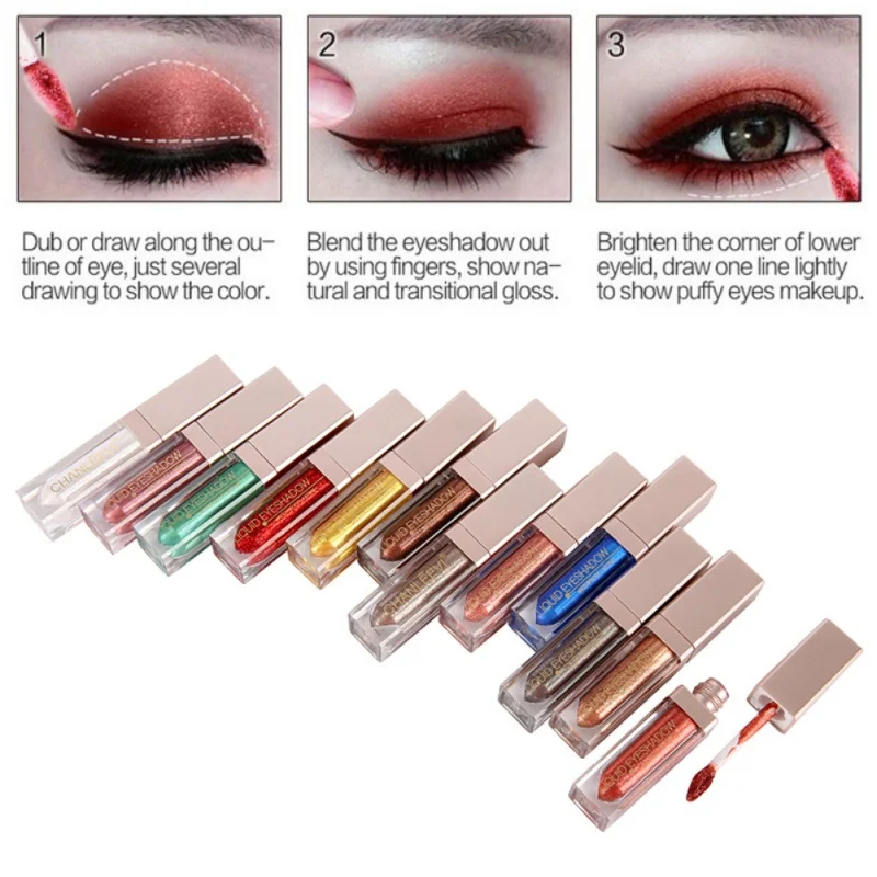 Matte Glitter Eye Shadow Palette Makeup Eyeshadow Brand Pigment Eye shadow fluid 12 Colors New
Matte Glitter Eye Shadow Palette Makeup Eyeshadow Brand Pigment Eye shadow fluid 12 Colors New