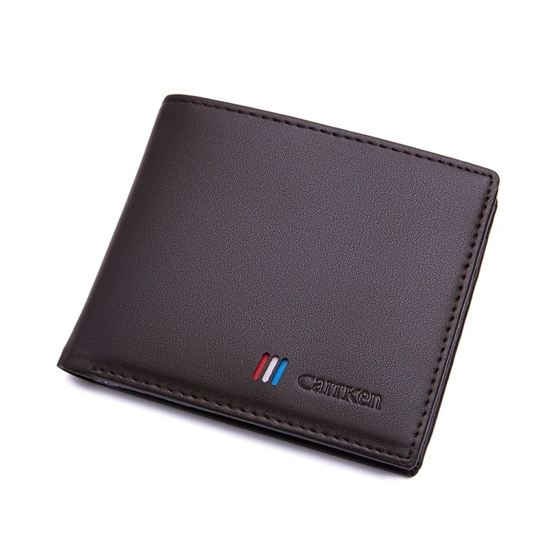 Wallet Men's Cross-Section Youth Fashion Wallet Short Tide Coin Purse Ultra-Thin Student Wallet
Wallet Men's Cross-Section Youth Fashion Wallet Short Tide Coin Purse Ultra-Thin Student Wallet