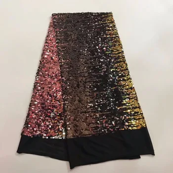 2019 Upscale African Net Champagne Sequins Lace Tissu High Quality French Tulle Lace Wedding Nigeria fabric 5 Yards
2019 Upscale African Net Champagne Sequins Lace Tissu High Quality French Tulle Lace Wedding Nigeria fabric 5 Yards